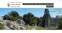 Desktop Screenshot of fernandezinmuebles.com